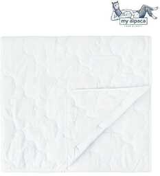 Ochraniacz na materac wypełniony włóknem alpaki MY ALPACA,