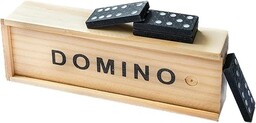 Chinchilla  Klasyczny zestaw domino w drewnianym pudełku