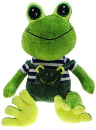 Pluszak żaba żabka w ubranku maskotka frog przytulanka