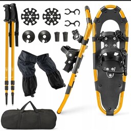 Costway Zestaw rakiet śnieżnych 4 w 1 Costway