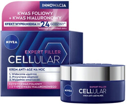 Nivea Cellular Expert Filler Krem Anti-Age na noc