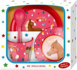 Naczynia dla dzieci Konik Pony miska talerz kubek