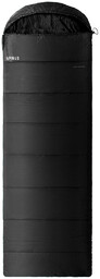 Śpiwór Alpinus Warm 1350 215x80cm prawy czarny