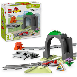 LEGO DUPLO, klocki, Town Tunel i tory kolejowe