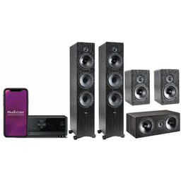 YAMAHA Kino domowe RX-V4A + INDIANA LINE Tesi