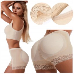 MAJTKI PUSH UP Figi Modelujące Damskie Wysoki Stan