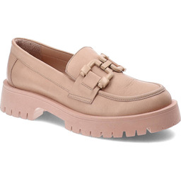 Venezia Różowe Mokasyny Stylowe Buty Damskie