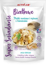 Activlab Płatki owsiane i ryżowe z bananami 300g