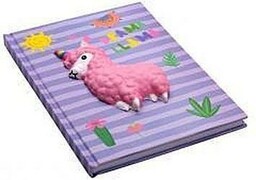 Notes A5/80 kartek gnieciuch na okładce / LAMA