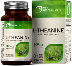 Rise Supplements, L-Teanina 150mg, 90 kaps.