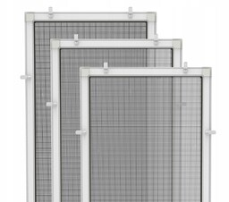 Moskitiera okienna ramkowa Aluminiowa na wymiar 45x130 cm
