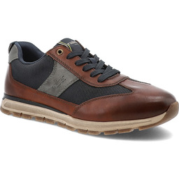 Rieker Brązowe Sneakersy Eleganckie Obuwie Męskie