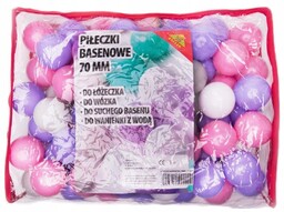 Piłeczki basenowe 70mm - 70szt 02490