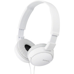Sony MDR-ZX110 składane słuchawki nauszne, białe