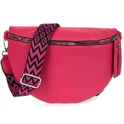 Torebka damska duża przewieszka nerka saszetka ekoskóra NER-S-24