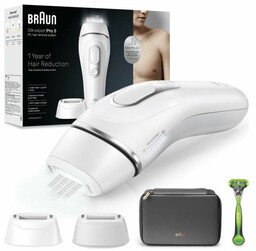 Braun Depilator Silk-expert Pro 5 PL5145 IPL biało-srebrny