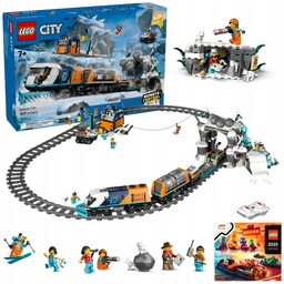 Lego City 60470 Ekspres polarny arktycznych odkrywców pociąg