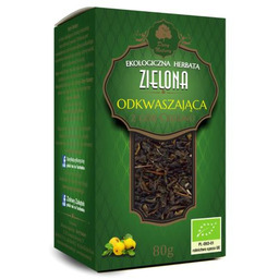 DARY NATURY Herbata zielona Odkwaszająca EKO, 80g