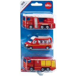 siku 1818001, zestaw straży pożarnej Francja, metal/tworzywo sztuczne,