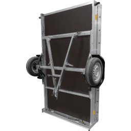 Przyczepka lekka na resorach 264x150 UNITRAILER GARDEN 265/R