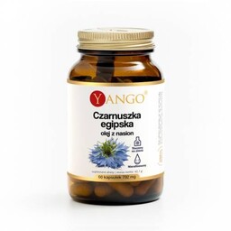 YANGO Czarnuszka Egipska Olej z Nasion, 60 kaps.