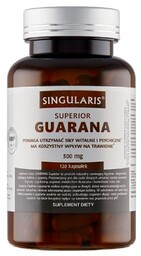SINGULARIS Guarana Superior, 120 kapsułek
