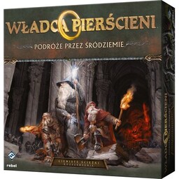 REBEL Gra planszowa Władca Pierścieni Podróże przez Śródziemie