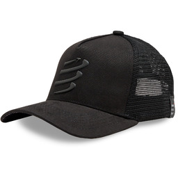 Czapka z daszkiem Compressport XHWU4199032 Czarny