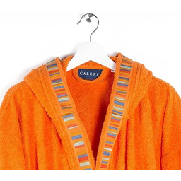 Caleffi Bawełna Szlafrok Pomarańczowy Yupi Junior - 55837