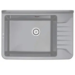 Deante Garden ZYT 311A Granitowy Szary Zlewozmywak owalny