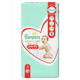 1x 6kg Pampers Premium Care Pants, rozmiar 3,