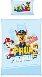 Psi Patrol pościel dla małych dzieci, poszewka