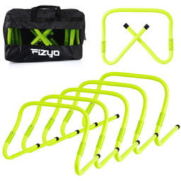 Zestaw Regulowanych Płotków Treningowych 5x Płotki Treningowe Koordynacyjne