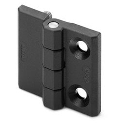 Zawiasy z technopolimeru 40 x 40 mm gwintowane