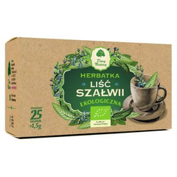 DARY NATURY Herbatka Liść Szałwii EKO, 25 saszetek