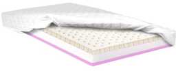 Materac 120x200 piankowy aż 6cm Lateksu i 3cm