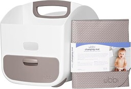 Ubbi Przenośny pojemnik na pieluchy i mata