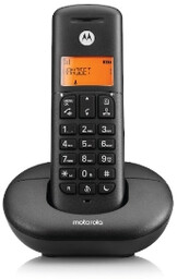 Motorola E201 Czarny Telefon bezprzewodowy