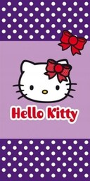 Gigant Ręcznik Hello Kitty Bawełna Oryginał 75x150
