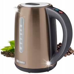 Czajnik elektryczny Tradycyjny Metalowy 2150W 1,7L żółty/złoty