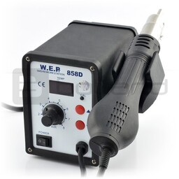 Stacja lutownicza hotair WEP 858D z wentylatorem