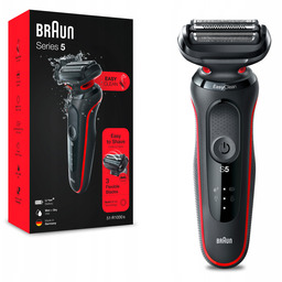 Braun Series 5 51-R1000s Golarka Elektryczna, system EasyClean,