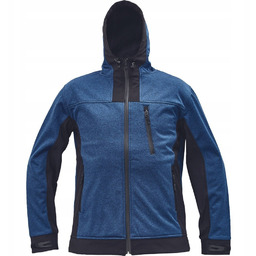 Kurtka softshellowa poliester/spandex HUYER - royal niebieski XL