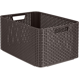 Pojemnik do przechowywania 30L Curver Style, brązowy
