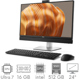 2w1 Komputer PC Dell Pro 24 All-in-One Plus