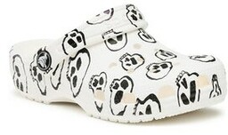 Crocs Klapki Crocs Classic Skull Print Clog Kids