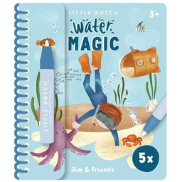 Little Dutch Kolorowanka wodna Jim & friends