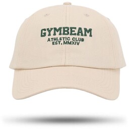 GymBeam Athletic Club Cap Beige UNI
