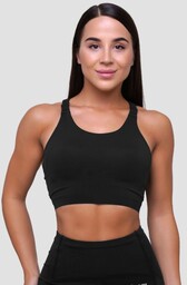 GymBeam Biustonosz sportowy do biegania Pulse Black
