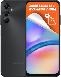 Smartfon SAMSUNG Galaxy A05s 4/64GB Czarny SM-A057GZKUEUE